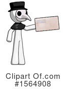 White Design Mascot Clipart #1564908 by Leo Blanchette