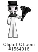 White Design Mascot Clipart #1564916 by Leo Blanchette