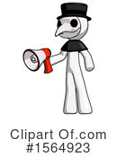 White Design Mascot Clipart #1564923 by Leo Blanchette