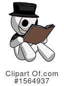 White Design Mascot Clipart #1564937 by Leo Blanchette