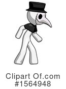 White Design Mascot Clipart #1564948 by Leo Blanchette