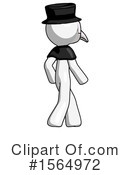 White Design Mascot Clipart #1564972 by Leo Blanchette