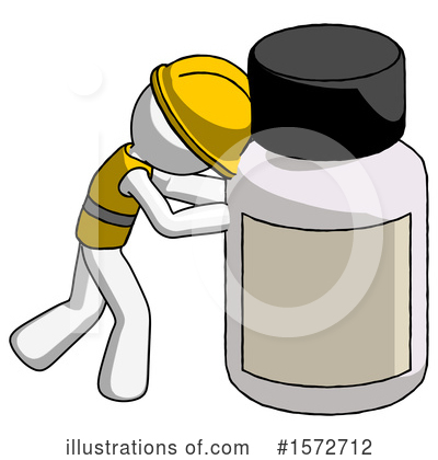 Royalty-Free (RF) White Design Mascot Clipart Illustration by Leo Blanchette - Stock Sample #1572712