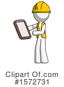 White Design Mascot Clipart #1572731 by Leo Blanchette