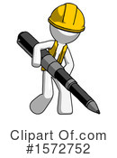 White Design Mascot Clipart #1572752 by Leo Blanchette