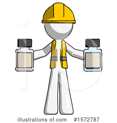 Royalty-Free (RF) White Design Mascot Clipart Illustration by Leo Blanchette - Stock Sample #1572787