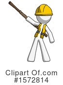 White Design Mascot Clipart #1572814 by Leo Blanchette