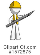 White Design Mascot Clipart #1572875 by Leo Blanchette