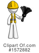 White Design Mascot Clipart #1572882 by Leo Blanchette