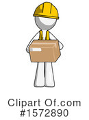 White Design Mascot Clipart #1572890 by Leo Blanchette