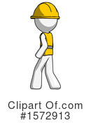 White Design Mascot Clipart #1572913 by Leo Blanchette