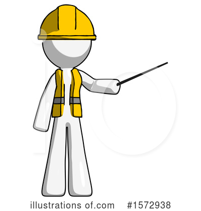 Royalty-Free (RF) White Design Mascot Clipart Illustration by Leo Blanchette - Stock Sample #1572938