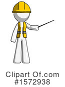 White Design Mascot Clipart #1572938 by Leo Blanchette