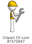 White Design Mascot Clipart #1572947 by Leo Blanchette