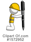 White Design Mascot Clipart #1572952 by Leo Blanchette