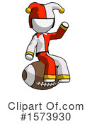 White Design Mascot Clipart #1573930 by Leo Blanchette
