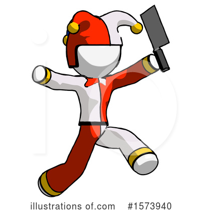 Royalty-Free (RF) White Design Mascot Clipart Illustration by Leo Blanchette - Stock Sample #1573940