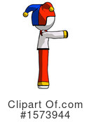 White Design Mascot Clipart #1573944 by Leo Blanchette