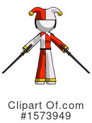White Design Mascot Clipart #1573949 by Leo Blanchette