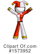 White Design Mascot Clipart #1573952 by Leo Blanchette