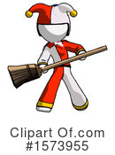 White Design Mascot Clipart #1573955 by Leo Blanchette