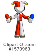 White Design Mascot Clipart #1573963 by Leo Blanchette