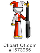 White Design Mascot Clipart #1573966 by Leo Blanchette