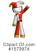White Design Mascot Clipart #1573974 by Leo Blanchette