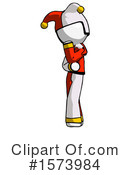 White Design Mascot Clipart #1573984 by Leo Blanchette