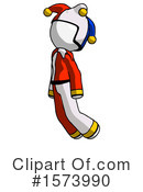 White Design Mascot Clipart #1573990 by Leo Blanchette