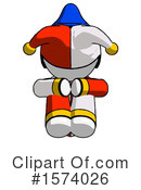 White Design Mascot Clipart #1574026 by Leo Blanchette