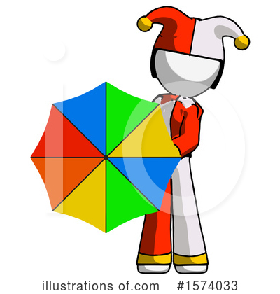 Royalty-Free (RF) White Design Mascot Clipart Illustration by Leo Blanchette - Stock Sample #1574033