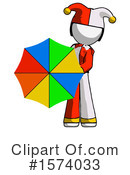 White Design Mascot Clipart #1574033 by Leo Blanchette