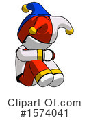 White Design Mascot Clipart #1574041 by Leo Blanchette
