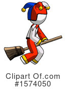White Design Mascot Clipart #1574050 by Leo Blanchette
