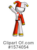 White Design Mascot Clipart #1574054 by Leo Blanchette