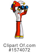 White Design Mascot Clipart #1574072 by Leo Blanchette