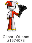 White Design Mascot Clipart #1574073 by Leo Blanchette