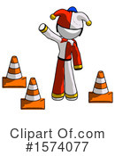White Design Mascot Clipart #1574077 by Leo Blanchette