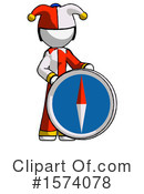 White Design Mascot Clipart #1574078 by Leo Blanchette