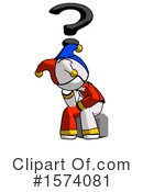 White Design Mascot Clipart #1574081 by Leo Blanchette