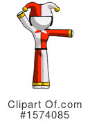 White Design Mascot Clipart #1574085 by Leo Blanchette