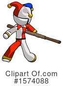 White Design Mascot Clipart #1574088 by Leo Blanchette