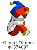 White Design Mascot Clipart #1574097 by Leo Blanchette