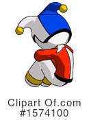 White Design Mascot Clipart #1574100 by Leo Blanchette
