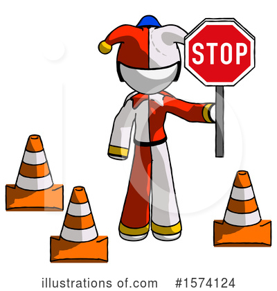 Stop Sign Clipart #1574124 by Leo Blanchette