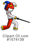 White Design Mascot Clipart #1574139 by Leo Blanchette
