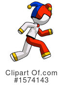White Design Mascot Clipart #1574143 by Leo Blanchette
