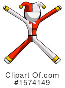 White Design Mascot Clipart #1574149 by Leo Blanchette