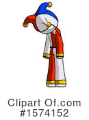 White Design Mascot Clipart #1574152 by Leo Blanchette